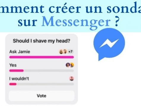 Comment créer un sondage sur Messenger